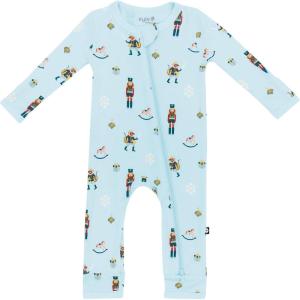 imageKYTE BABY Unisex Rayon Made From Bamboo Zippered Rompers 024 MonthsNutcracker