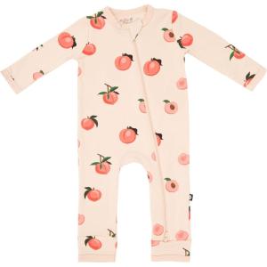 imageKYTE BABY Unisex Rayon Made From Bamboo Zippered Rompers 024 MonthsPeach