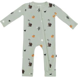 imageKYTE BABY Unisex Rayon Made From Bamboo Zippered Rompers 024 MonthsSpooky