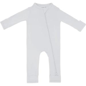 imageKYTE BABY Unisex Rayon Made From Bamboo Zippered Rompers 024 MonthsStorm