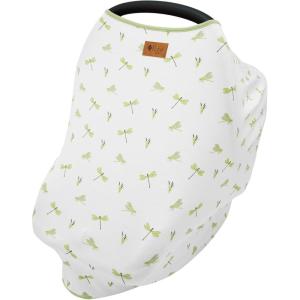 imageKYTE BABY Unisex Rayon Made from Bamboo Car Seat Cover ButterflyDragon