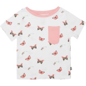 imageKYTE BABY Unisex Rayon Made from Bamboo Toddler TeeButterfly