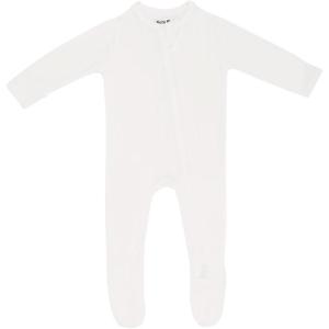imageKYTE BABY Unisex Zipper Closure Footies Rayon Made From Bamboo 024 MonthsCloud