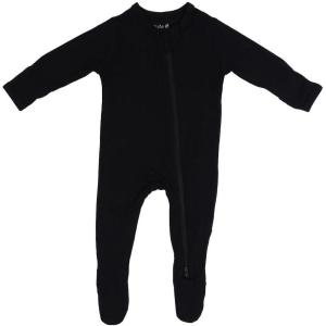 imageKYTE BABY Unisex Zipper Closure Footies Rayon Made From Bamboo 024 MonthsMidnight