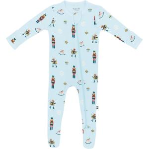 imageKYTE BABY Unisex Zipper Closure Footies Rayon Made From Bamboo 024 MonthsNutcracker