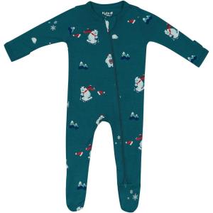 imageKYTE BABY Unisex Zipper Closure Footies Rayon Made From Bamboo 024 MonthsYeti