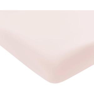 imageKyte Baby Soft Crib Sheet  Standard Fitted Crib Sheet Made with Rayon from Bamboo UltraGentle and Breathable Rust Rainbow on OatBlush