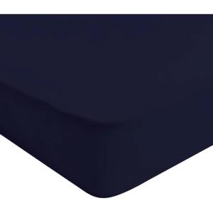imageKyte Baby Soft Crib Sheet  Standard Fitted Crib Sheet Made with Rayon from Bamboo UltraGentle and Breathable Rust Rainbow on OatNavy
