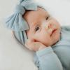 imageKYTE BABY Rayon Made From Bamboo Bow 14T Fog