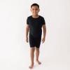 imageKYTE BABY Short Sleeve Toddler Pajama Set 97 Rayon made from Bamboo 3 SpandexMidnight