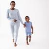 imageKYTE BABY Short Sleeve Toddler Pajama Set 97 Rayon made from Bamboo 3 SpandexSlate