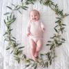 imageKYTE BABY Soft Bamboo from Rayon Long Sleeve Unisex Bodysuit 024 MonthsBlush