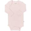 imageKYTE BABY Soft Bamboo from Rayon Long Sleeve Unisex Bodysuit 024 MonthsBlush