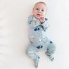 imageKYTE BABY Soft Bamboo from Rayon Long Sleeve Unisex Bodysuit 024 MonthsConstruction