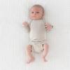 imageKYTE BABY Soft Bamboo from Rayon Long Sleeve Unisex Bodysuit 024 MonthsOat