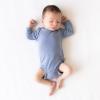 imageKYTE BABY Soft Bamboo from Rayon Long Sleeve Unisex Bodysuit 024 MonthsSlate
