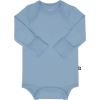 imageKYTE BABY Soft Bamboo from Rayon Long Sleeve Unisex Bodysuit 024 MonthsSlate