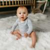 imageKYTE BABY Soft Bamboo from Rayon Long Sleeve Unisex Bodysuit 024 MonthsStorm