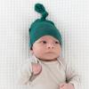 imageKYTE BABY Unisex Bamboo Rayon Baby Beanie Soft Knotted CapEmerald