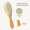 imageKyte Baby Cradle Cap Brush Made with Natural Goat Hair Bristles and a Bamboo Brush Handle
