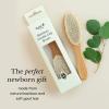 imageKyte Baby Cradle Cap Brush Made with Natural Goat Hair Bristles and a Bamboo Brush Handle