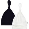 imageKYTE BABY Bamboo Rayon Baby Beanie Hats Soft Knotted Caps  2 PackMidnightCloud