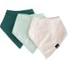 imageKYTE BABY Rayon made from Bamboo Baby Bib 3 PackEmeraldSageOat