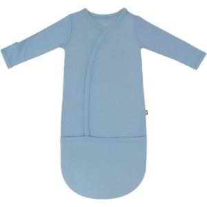 imageKYTE BABY Bundlers  Unisex Baby Sleeper Gowns Made of Soft Bamboo Rayon MaterialSlate