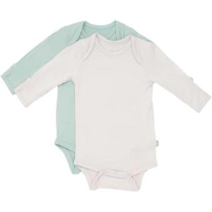 imageKYTE BABY Rayon made from Bamboo Long Sleeve Baby Bodysuits 2PackOatsage