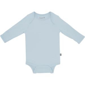 imageKYTE BABY Soft Bamboo from Rayon Long Sleeve Unisex Bodysuit 024 MonthsFog