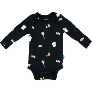 imageKYTE BABY Soft Bamboo from Rayon Long Sleeve Unisex Bodysuit 024 MonthsTrick Or Treat