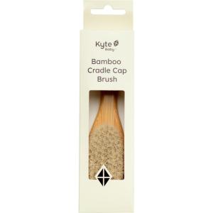 imageKyte Baby Cradle Cap Brush Made with Natural Goat Hair Bristles and a Bamboo Brush Handle