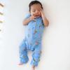 imageKYTE BABY Rayon Made From Bamboo Short Sleeve RomperMacaw
