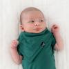 imageKYTE BABY Short Sleeve Unisex Baby Bodysuits Rayon Made From Bamboo MaterialEmerald