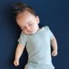 imageKYTE BABY Short Sleeve Unisex Baby Bodysuits Rayon Made From Bamboo MaterialFog