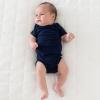 imageKYTE BABY Short Sleeve Unisex Baby Bodysuits Rayon Made From Bamboo MaterialNavy