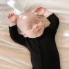 imageKYTE BABY Unisex Soft Romper with Snap Closure 97 Rayon made from Bamboo 3 SpandexMidnight