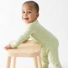 imageKYTE BABY Unisex Soft Romper with Snap Closure 97 Rayon made from Bamboo 3 SpandexPistachio