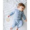 imageKYTE BABY Unisex Soft Romper with Snap Closure 97 Rayon made from Bamboo 3 SpandexSlate