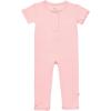 imageKYTE BABY Rayon Made From Bamboo Short Sleeve RomperCrepe