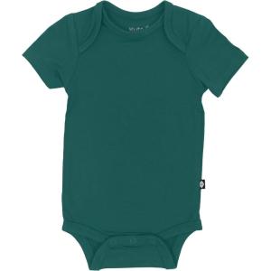 imageKYTE BABY Short Sleeve Unisex Baby Bodysuits Rayon Made From Bamboo MaterialEmerald