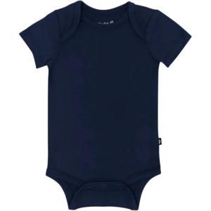 imageKYTE BABY Short Sleeve Unisex Baby Bodysuits Rayon Made From Bamboo MaterialNavy