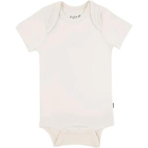 imageKYTE BABY Short Sleeve Unisex Baby Bodysuits Rayon Made From Bamboo MaterialOat