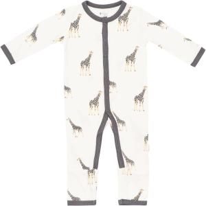 imageKYTE BABY Unisex Soft Romper with Snap Closure 97 Rayon made from Bamboo 3 SpandexGiraffe