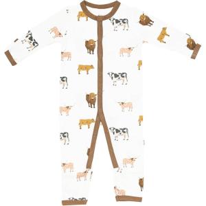 imageKYTE BABY Unisex Soft Romper with Snap Closure 97 Rayon made from Bamboo 3 SpandexMoo