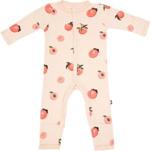 imageKYTE BABY Unisex Soft Romper with Snap Closure 97 Rayon made from Bamboo 3 SpandexPeach