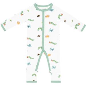 imageKYTE BABY Unisex Soft Romper with Snap Closure 97 Rayon made from Bamboo 3 SpandexThe Very Hungry Caterpillar and Friends