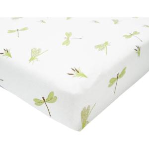 imageKyte Baby Soft Crib Sheet  Standard Fitted Crib Sheet Made with Rayon from Bamboo UltraGentle and Breathable Dragonfly