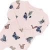 imageKYTE BABY Unisex Rayon Made From Bamboo Zippered Rompers 024 MonthsBlush Butterfly