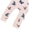 imageKYTE BABY Unisex Rayon Made From Bamboo Zippered Rompers 024 MonthsBlush Butterfly